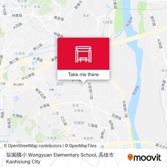 翁園國小 Wongyuan Elementary School地圖