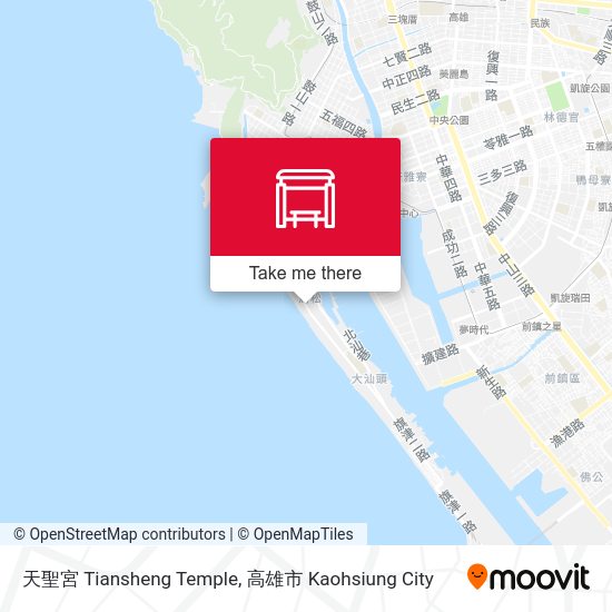 天聖宮 Tiansheng Temple map