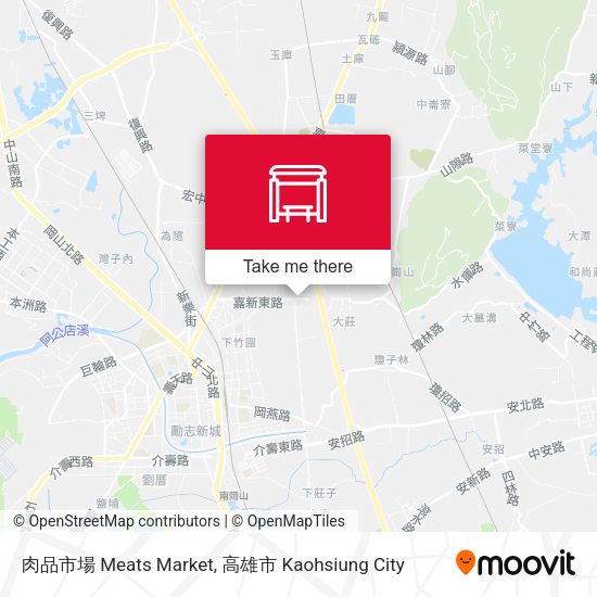 肉品市場 Meats Market map