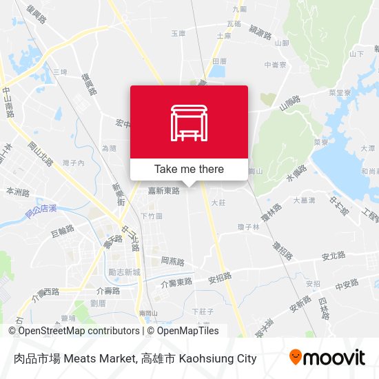 肉品市場 Meats Market map