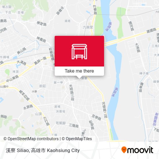 溪寮 Siliao地圖