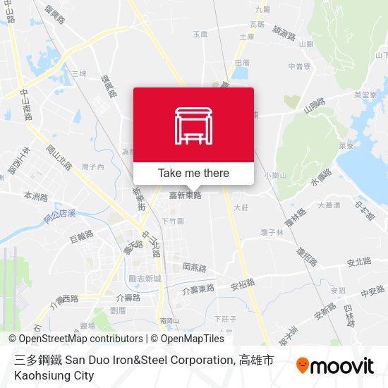三多鋼鐵 San Duo Iron&Steel Corporation map
