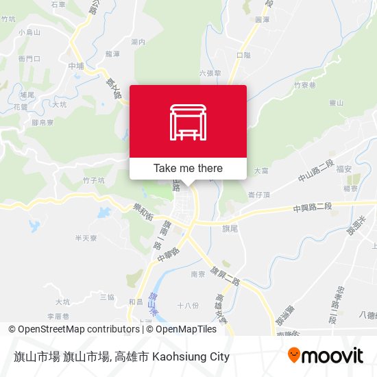 旗山市場 旗山市場地圖