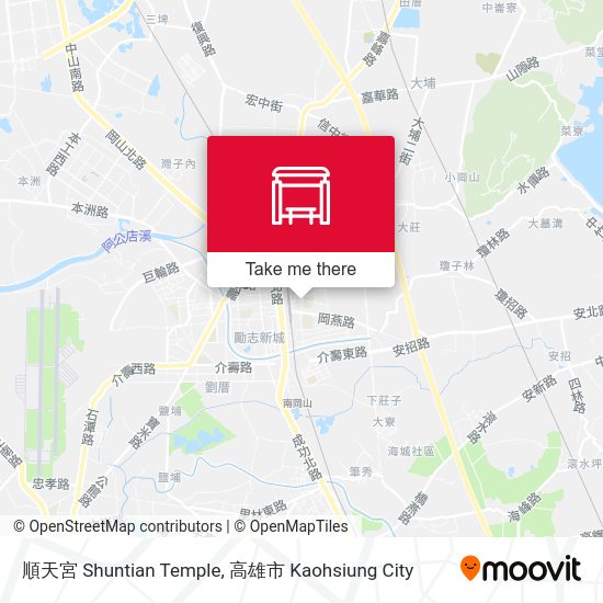 順天宮 Shuntian Temple地圖