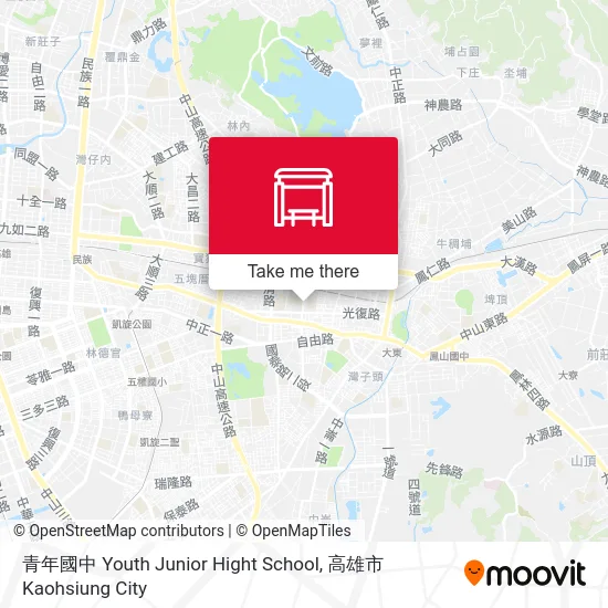 青年國中 Youth Junior Hight School地圖
