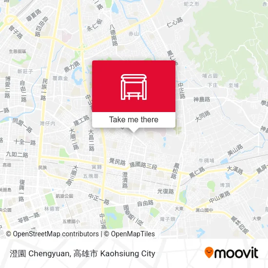 澄園 Chengyuan map