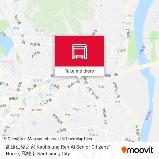 高雄仁愛之家 Kaohsiung Ren-Ai Senior Citizens` Home map