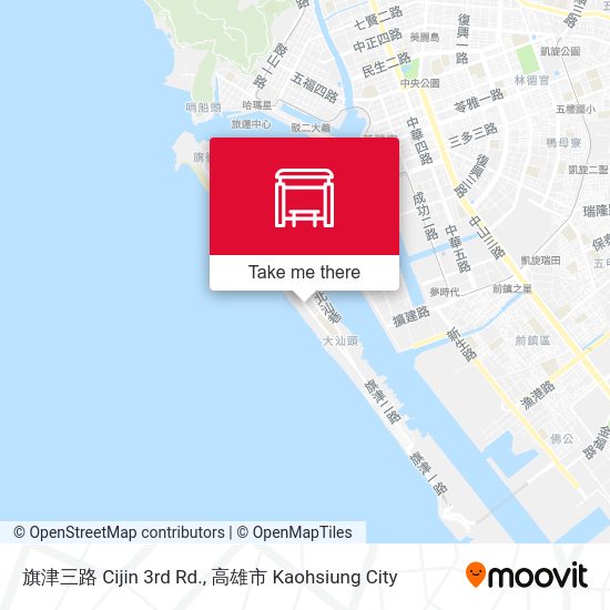 旗津三路 Cijin 3rd Rd.地圖