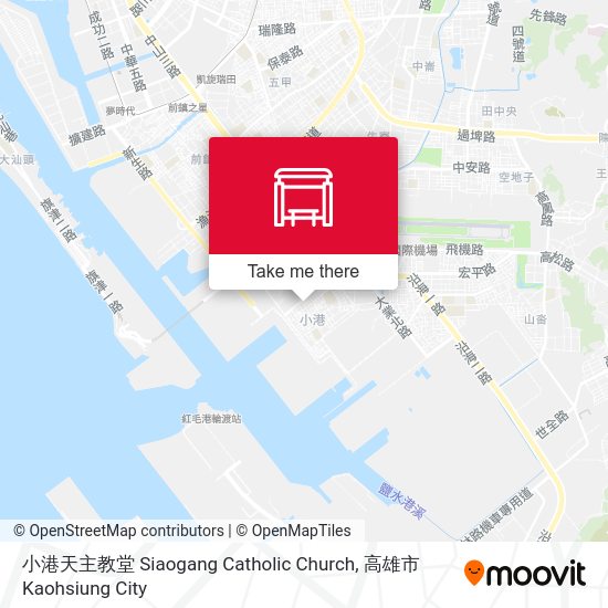 小港天主教堂 Siaogang Catholic Church地圖