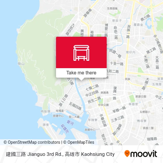 建國三路 Jianguo 3rd Rd.地圖