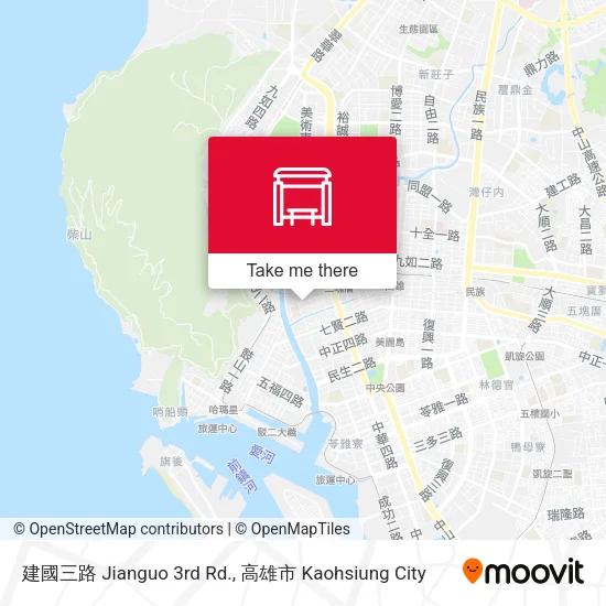 建國三路 Jianguo 3rd Rd.地圖