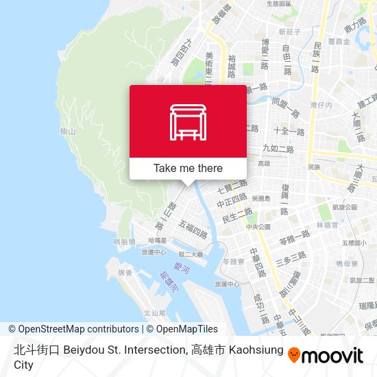 北斗街口 Beiydou St. Intersection map