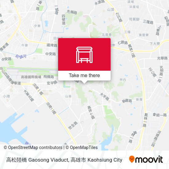高松陸橋 Gaosong Viaduct map