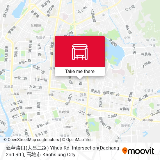義華路口(大昌二路) Yihua Rd. Intersection(Dachang 2nd Rd.)地圖