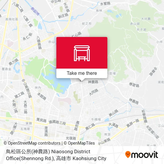 鳥松區公所(神農路) Niaosong District Office(Shennong Rd.)地圖