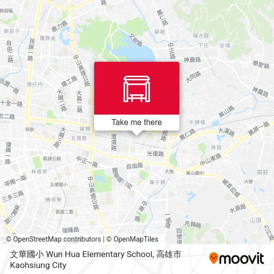 文華國小 Wun Hua Elementary School地圖