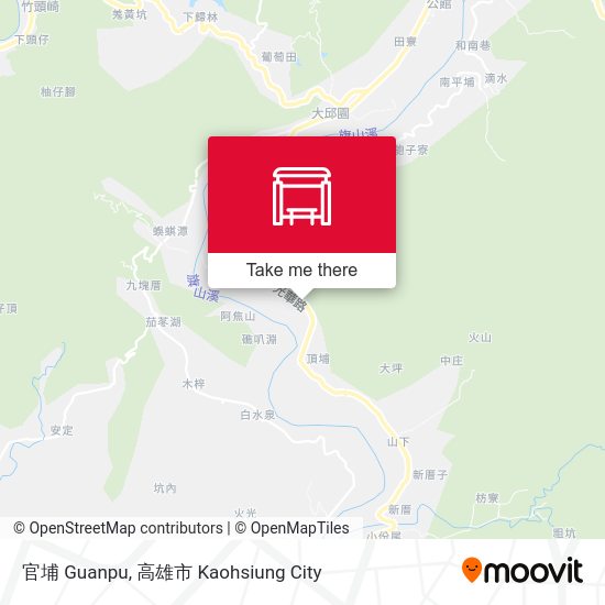 官埔 Guanpu map