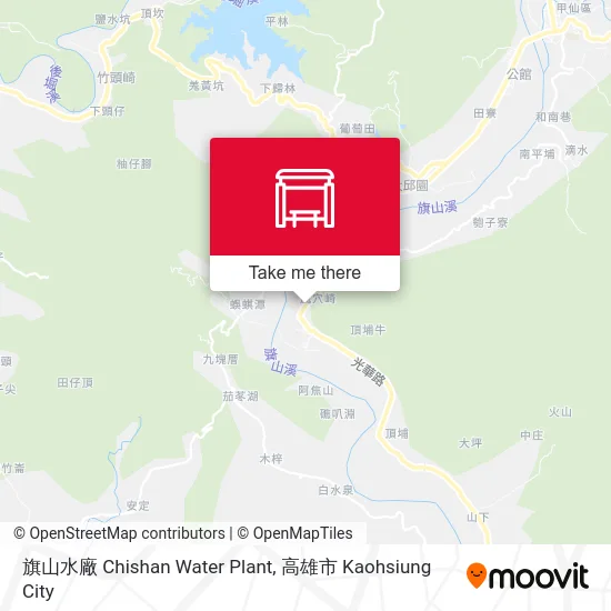 旗山水廠 Chishan Water Plant map