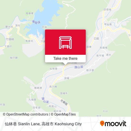 仙林巷 Sianlin Lane map
