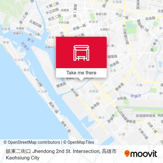 鎮東二街口 Jhendong 2nd St. Intersection地圖