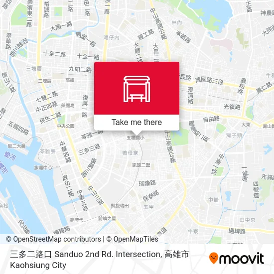 三多二路口 Sanduo 2nd Rd. Intersection地圖