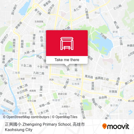 正興國小 Zhengxing Primary School map