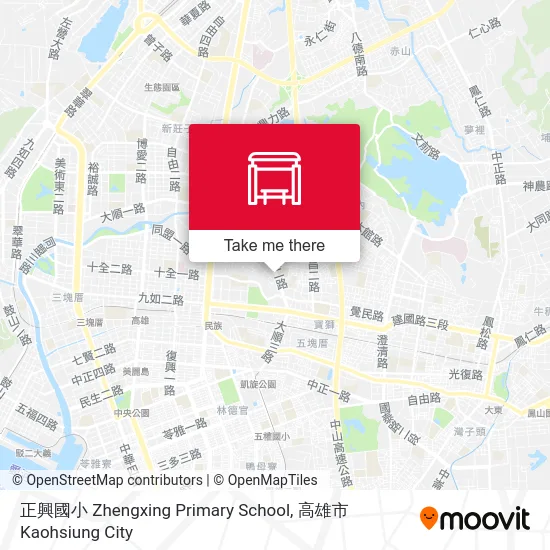 正興國小 Zhengxing Primary School map