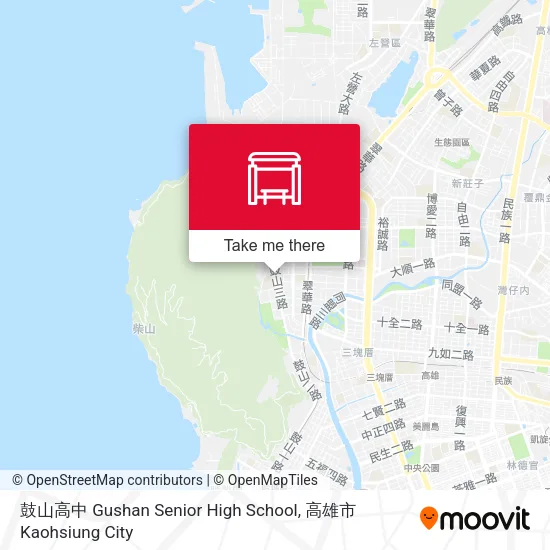 鼓山高中 Gushan Senior High School map