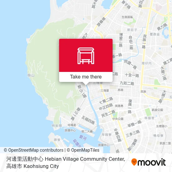 河邊里活動中心 Hebian Village Community Center地圖