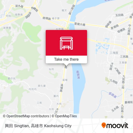 興田 Singtian map