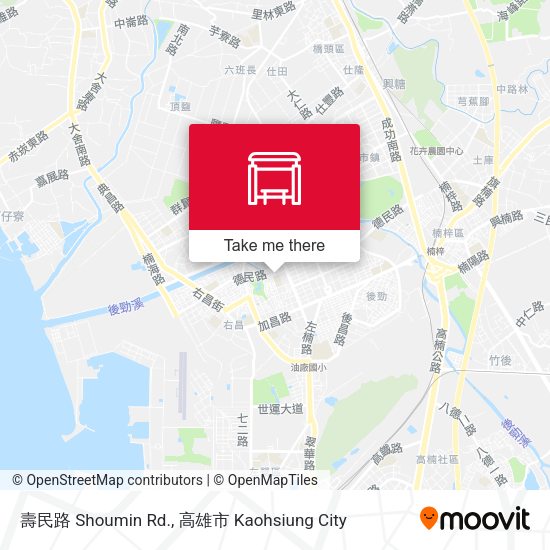 壽民路 Shoumin Rd. map