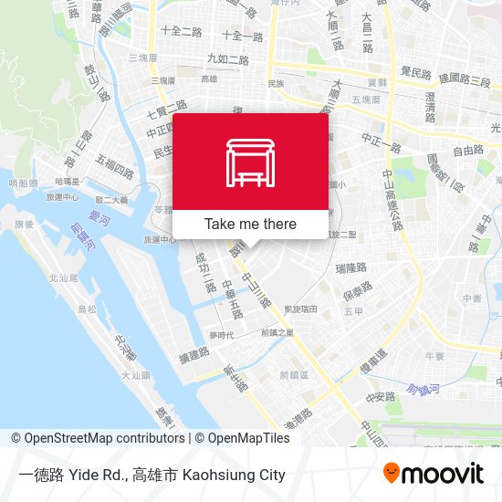 一德路 Yide Rd. map