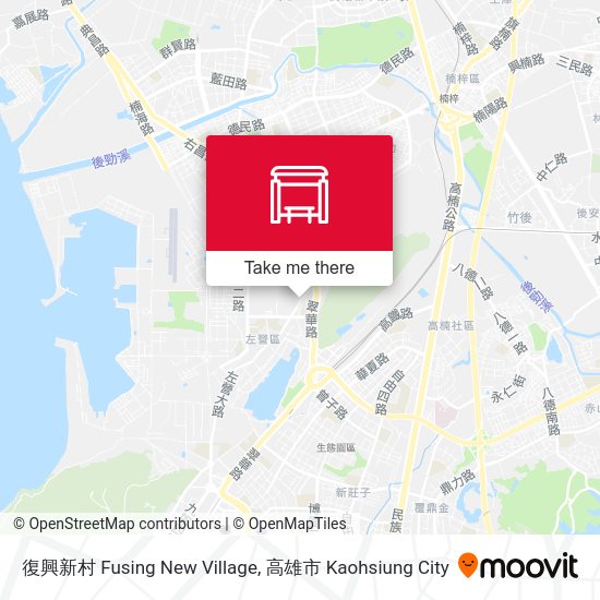 復興新村 Fusing New Village map