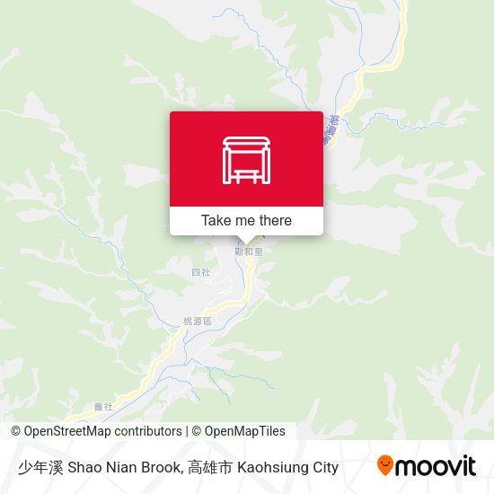 少年溪 Shao Nian Brook地圖