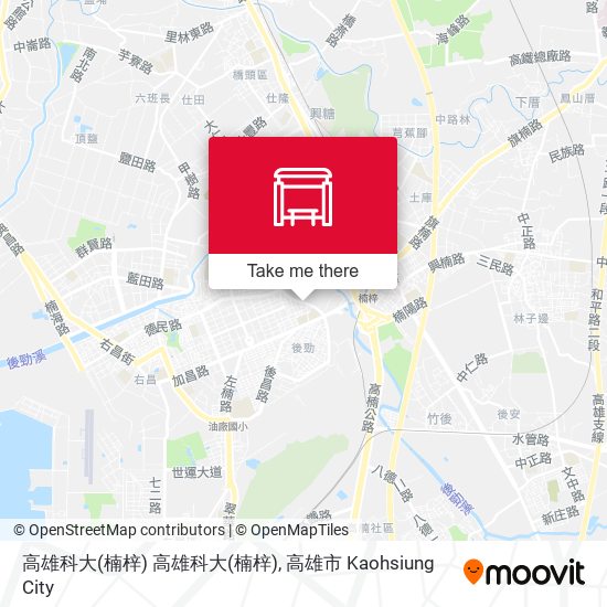 高雄科大(楠梓) 高雄科大(楠梓)地圖