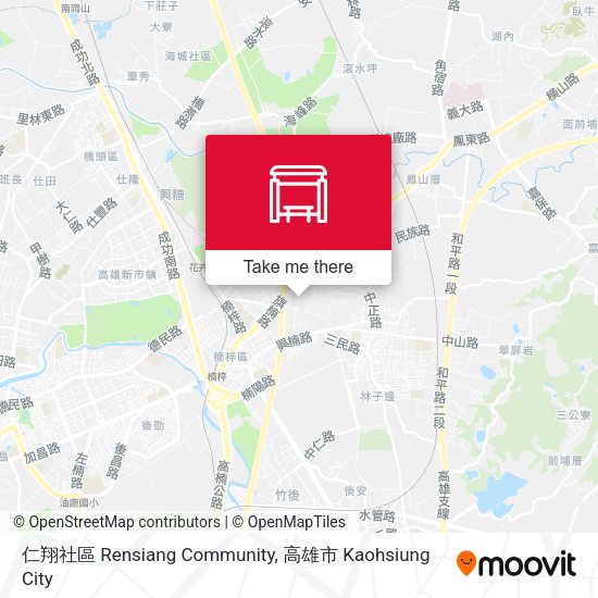 仁翔社區 Rensiang Community map