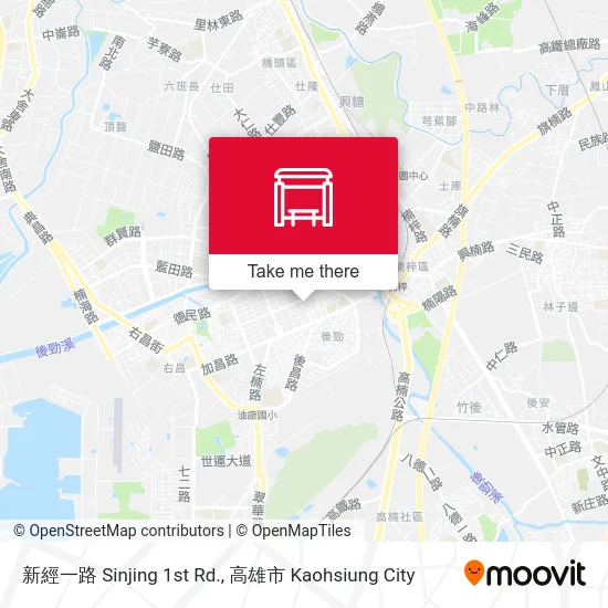 新經一路 Sinjing 1st Rd. map