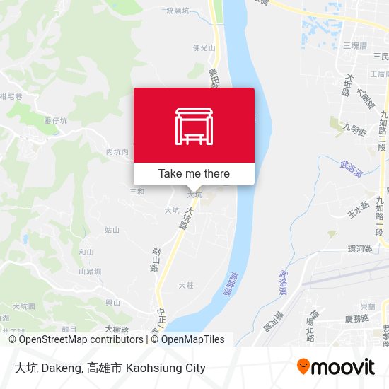 大坑 Dakeng map