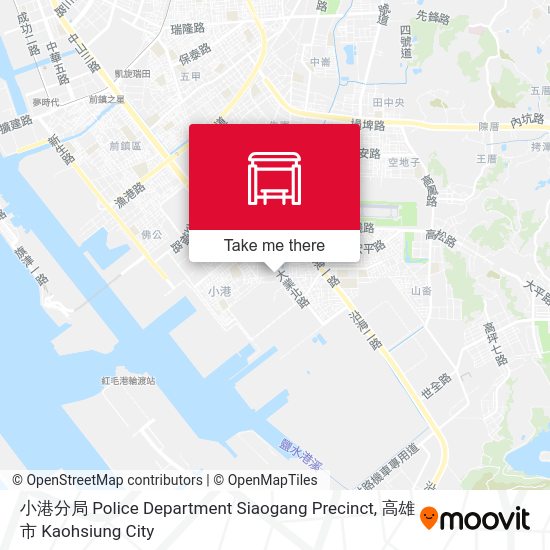 小港分局 Police Department Siaogang Precinct地圖