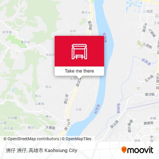 洲仔 洲仔 map