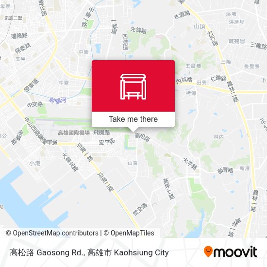 高松路 Gaosong Rd. map