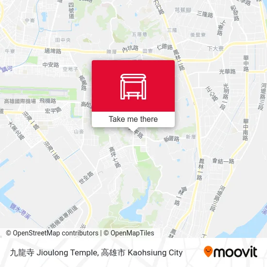 九龍寺 Jioulong Temple地圖
