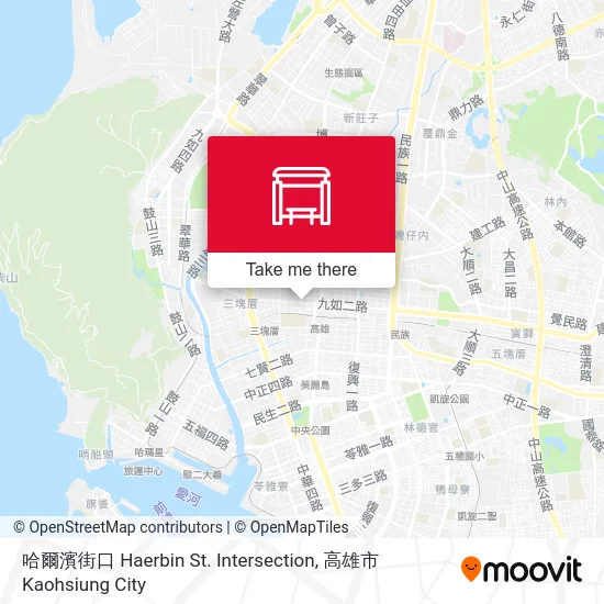 哈爾濱街口 Haerbin St. Intersection地圖