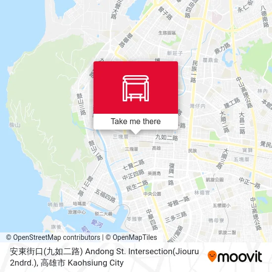 安東街口(九如二路) Andong St. Intersection(Jiouru 2ndrd.) map