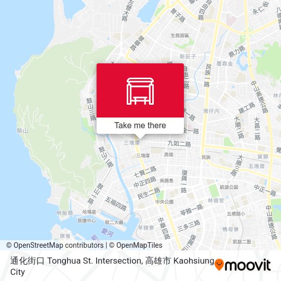 通化街口 Tonghua St. Intersection map