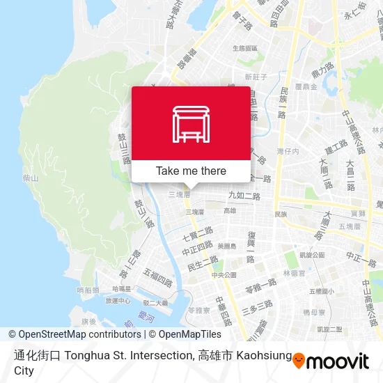 通化街口 Tonghua St. Intersection地圖