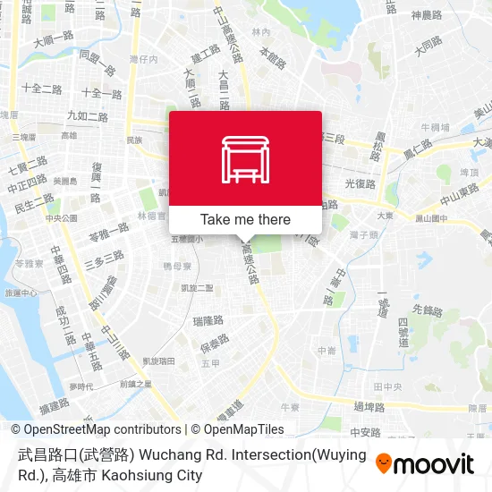 武昌路口(武營路) Wuchang Rd. Intersection(Wuying Rd.)地圖