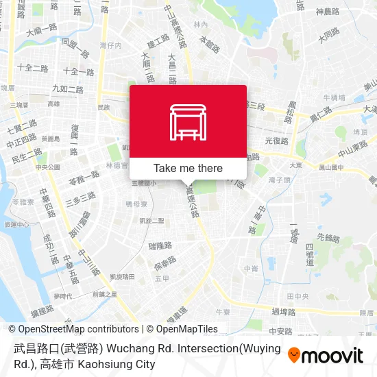 武昌路口(武營路) Wuchang Rd. Intersection(Wuying Rd.)地圖