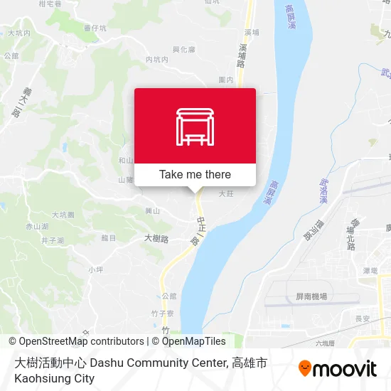 大樹活動中心 Dashu Community Center地圖