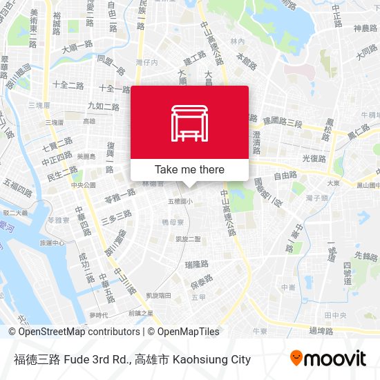 福德三路 Fude 3rd Rd. map